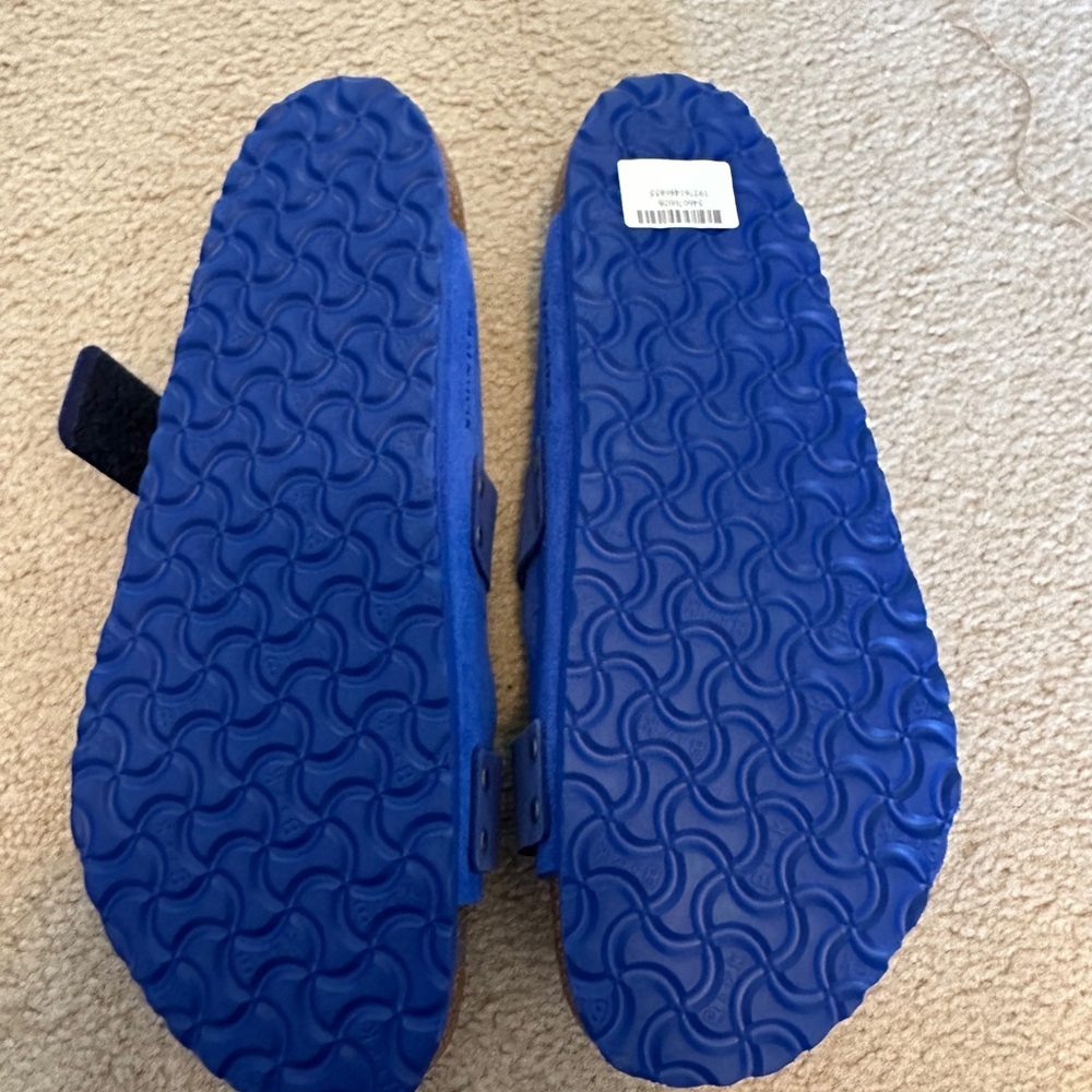 Birkenstock Uji Nubuck-Suede Leather - Ultra Blue - Picture 2 of 3